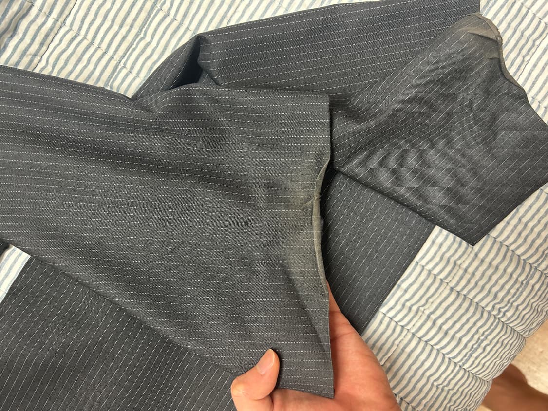 Mudule 라운지 팬츠 스트라이프 네이비 [1] 상품이미지3