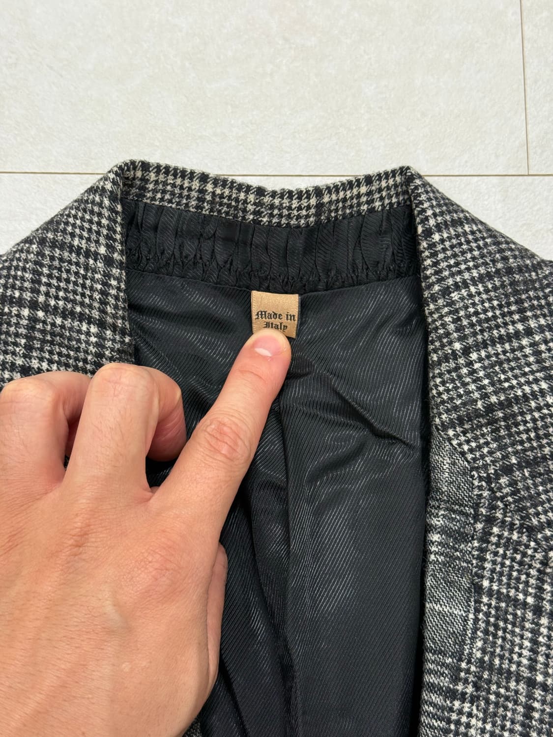 존 갈리아노 john galliano 10AW Glen check up 상품이미지4