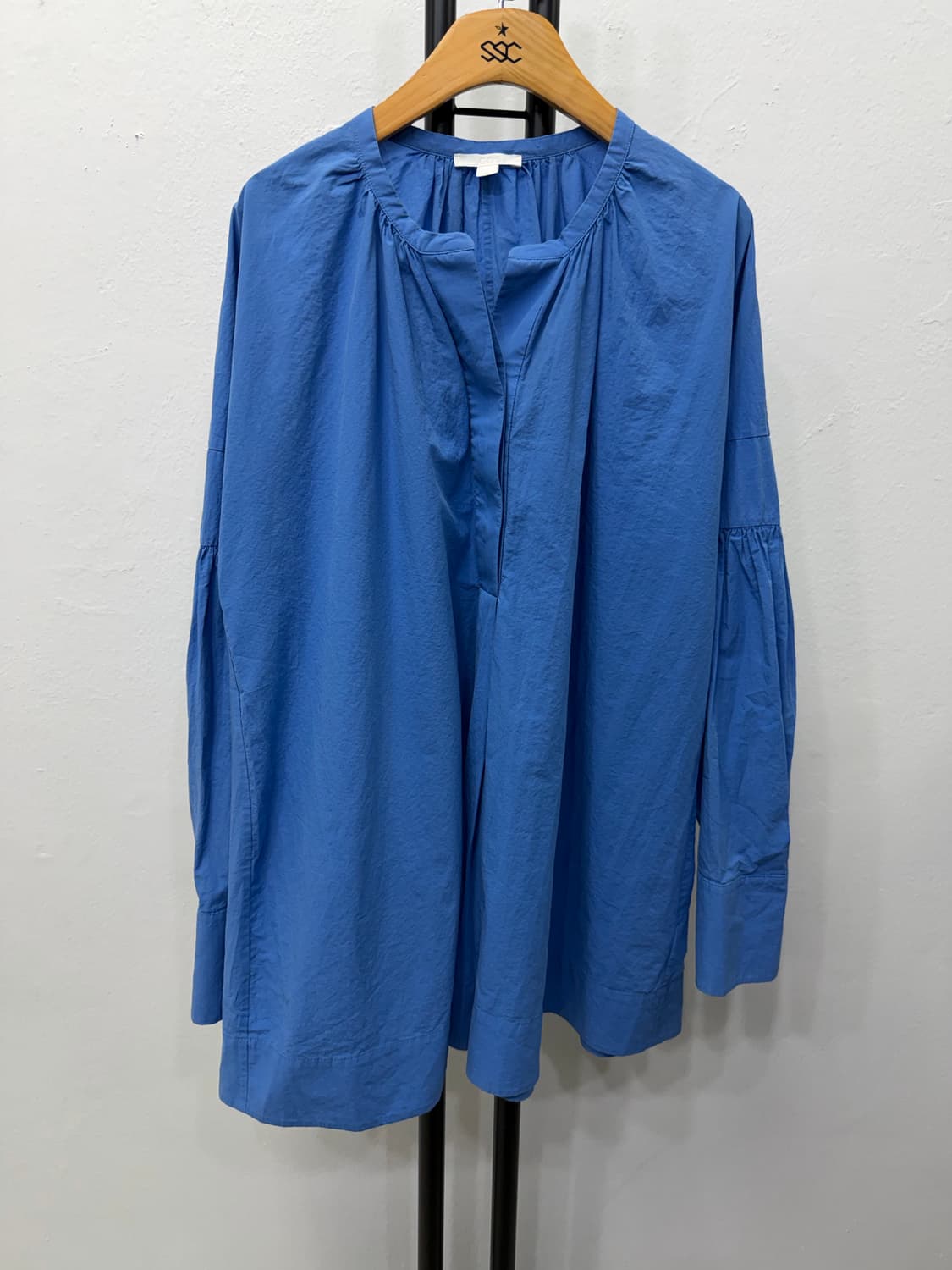 정품) COS 코스 블루 셔츠 블라우스 32 상품이미지1