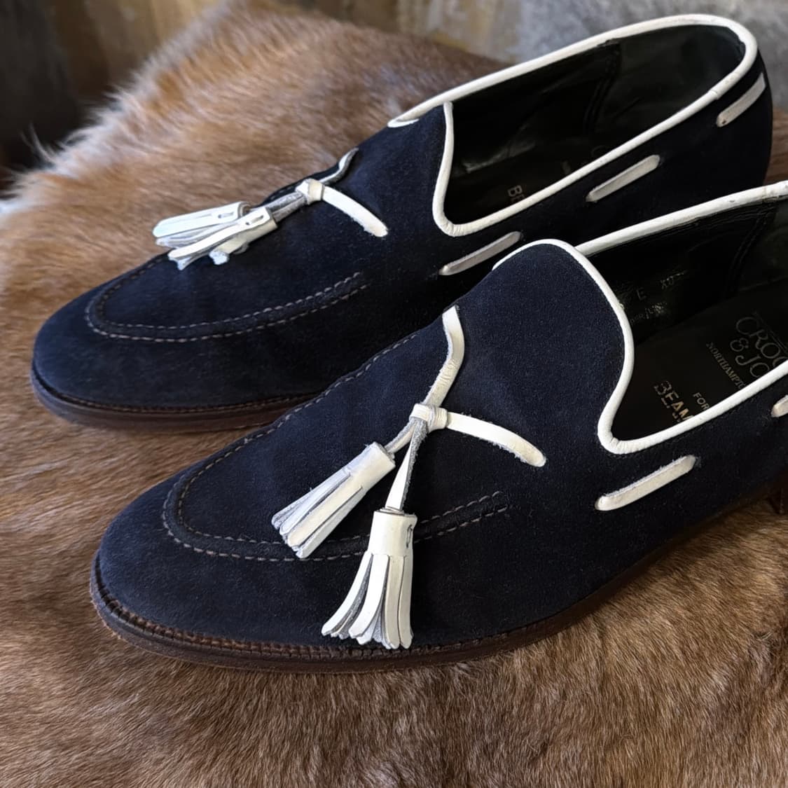 빔즈 F 별주 X 크로켓앤존스 테슬 로퍼 상품이미지4