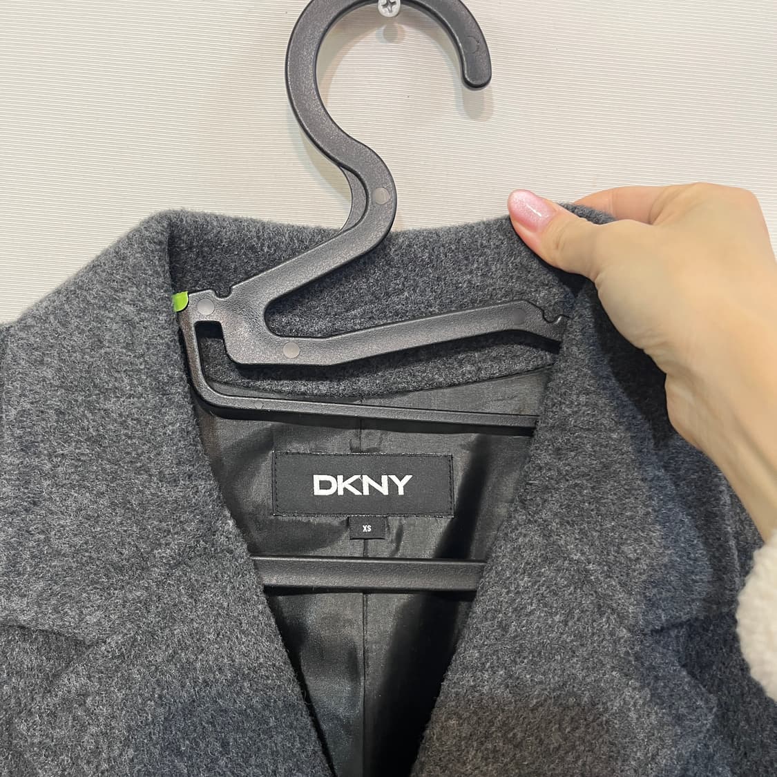 DKNY 여성 모 캐시미어 코트 55 상태최상  상품이미지2