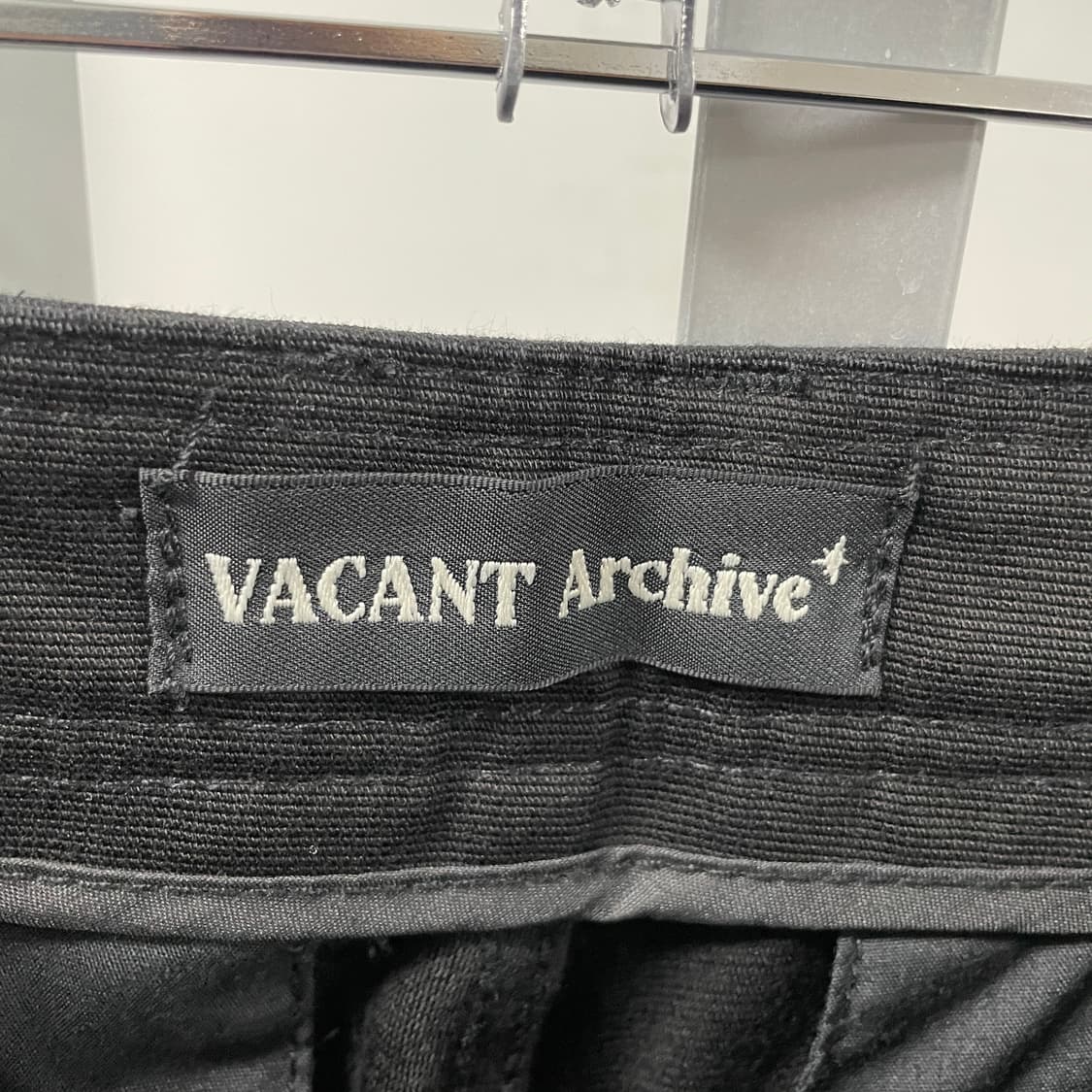 베이컨트 아카이브 카고 데님 팬츠 블랙 S 상품이미지7