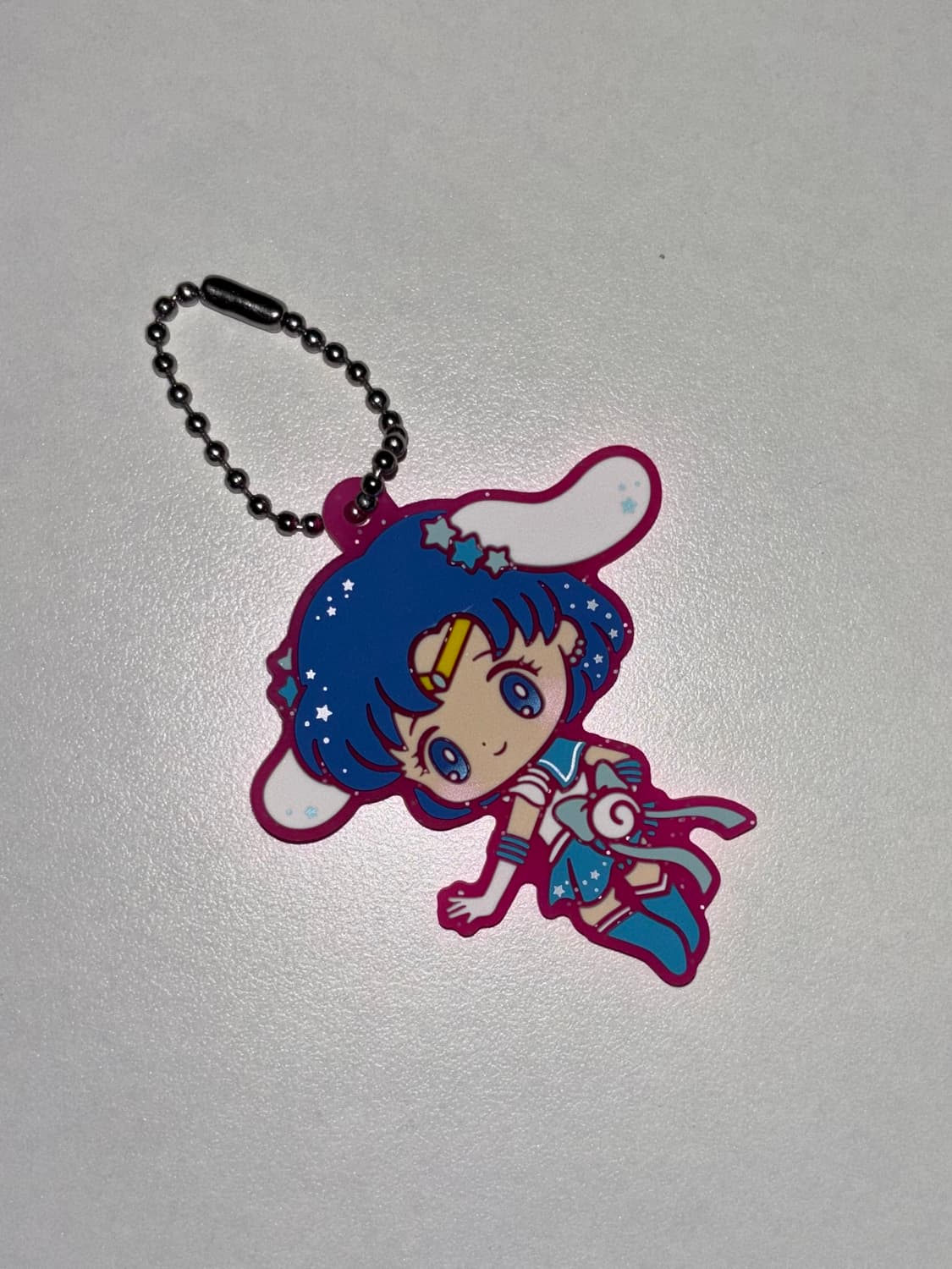 세일러 머큐리x시나모롤 콜라보 키링 상품이미지3