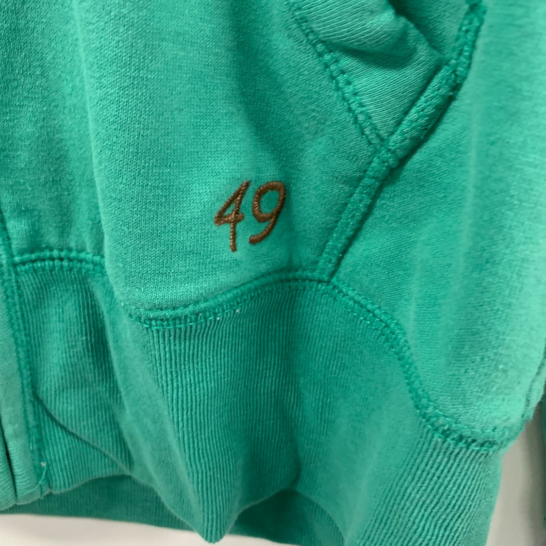 후아유 y2k 와투케 피스타치오 후드집업 상품이미지5