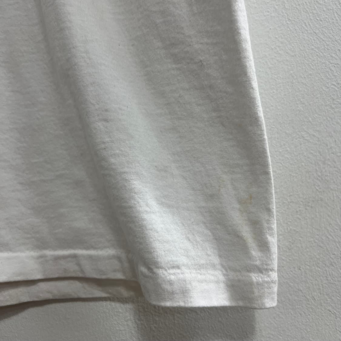 빈티지 90s 미셸 제르망 Sexual 화이트 반팔 티셔츠 상품이미지4