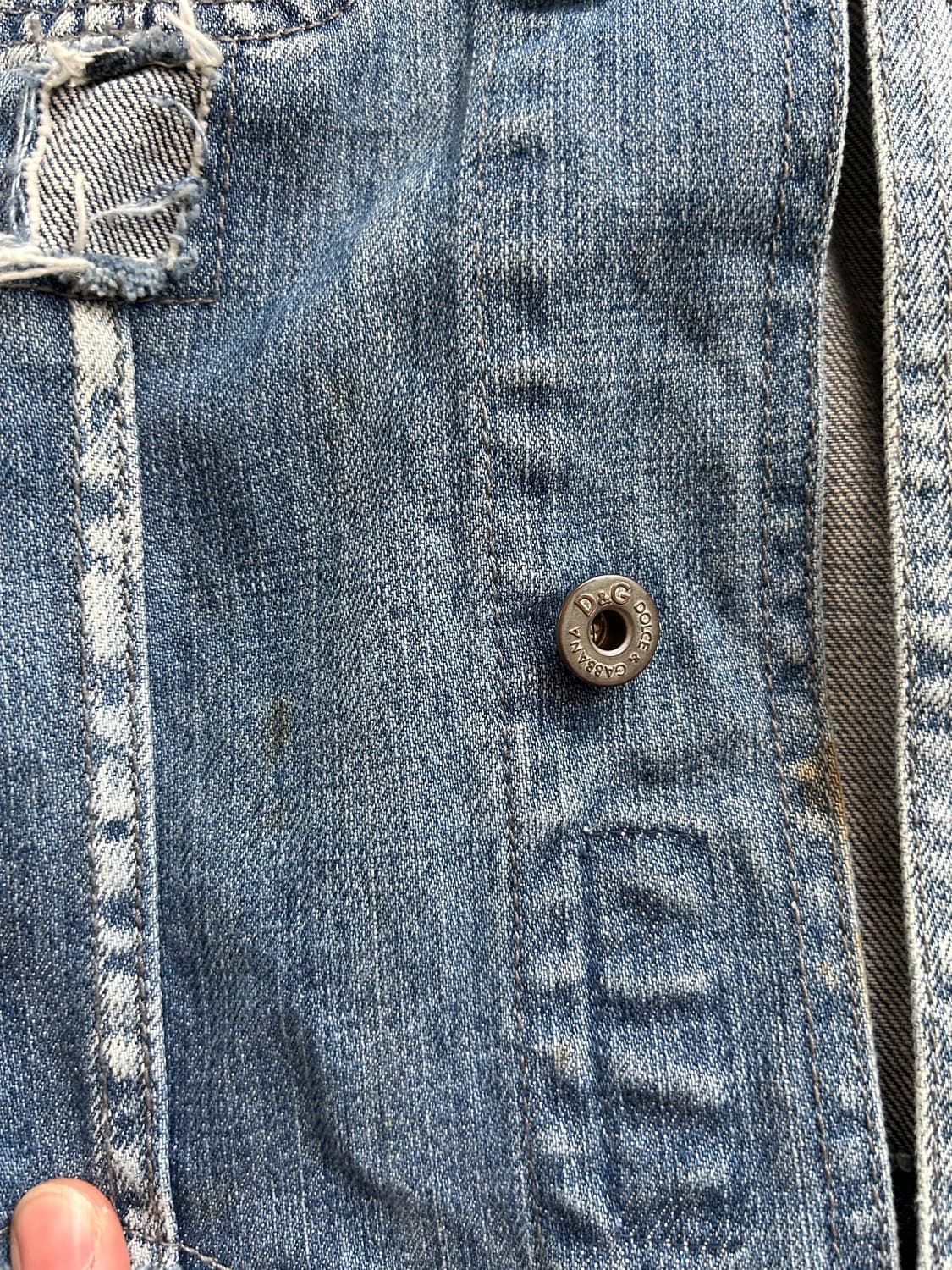 04AW Dolce&gabbana Denim jacket 상품이미지4