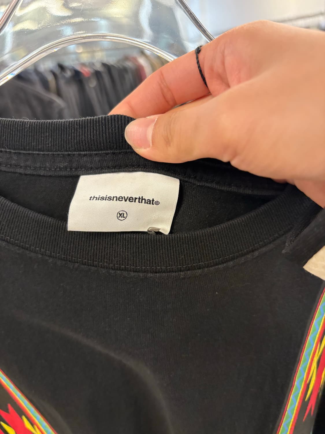 Thisisneverthat pattern L sleeve 상품이미지5