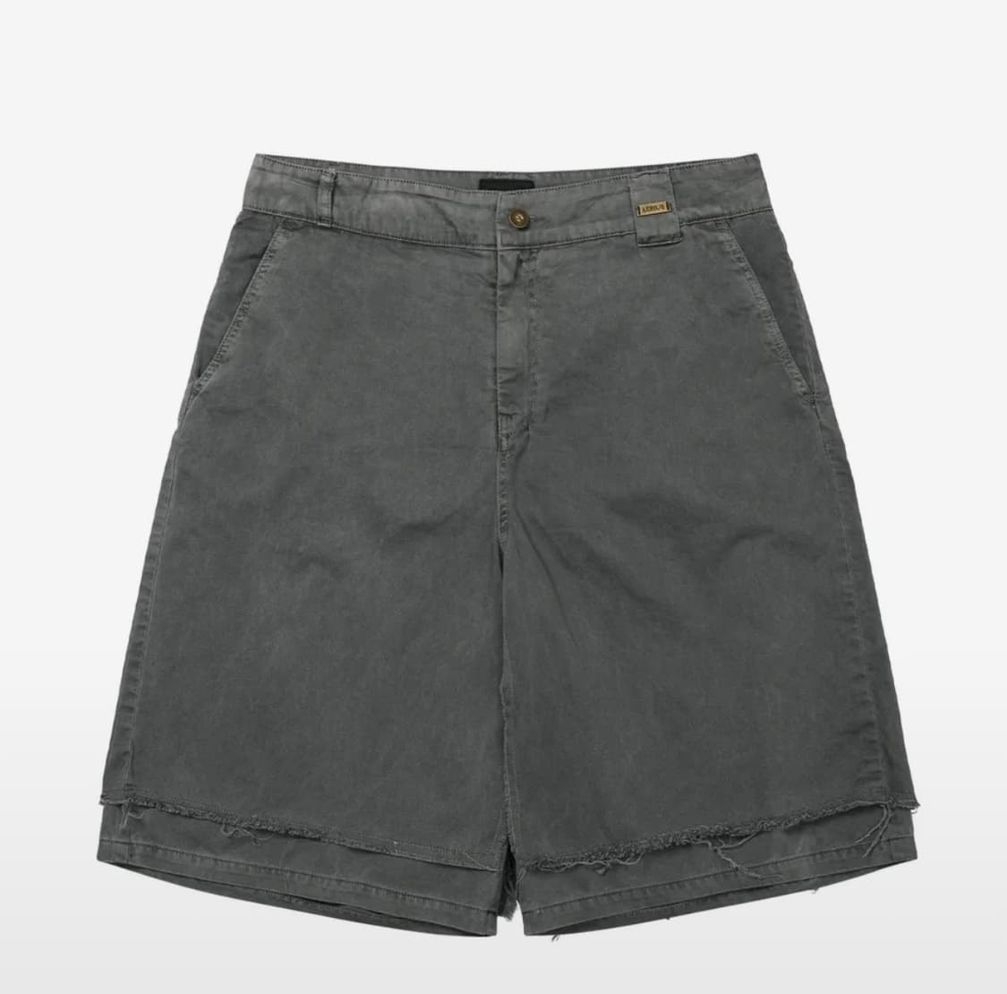 아조바이아조 Washed Layered Skirt Shorts [CHAR 상품이미지1