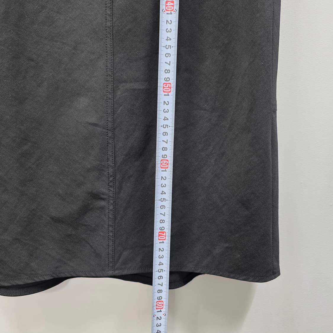 1186 마인 한섬 mine 블랙 H라인 포켓 스커트 64 상품이미지4