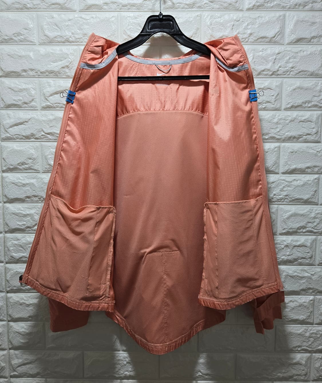 거의새것/ 나이키 우먼스 에센셜 후디 바람막이 자켓 85~90 상품이미지4