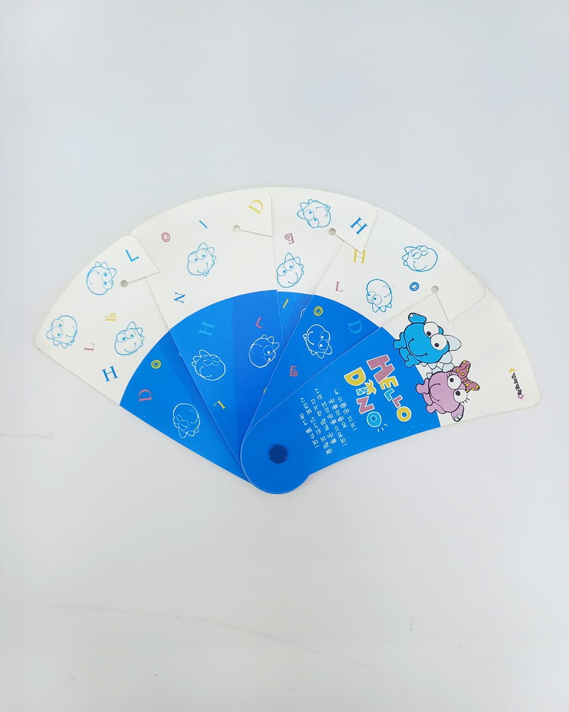 꼬마또래 고전문구 헬로디노 부채 공룡 상품이미지1