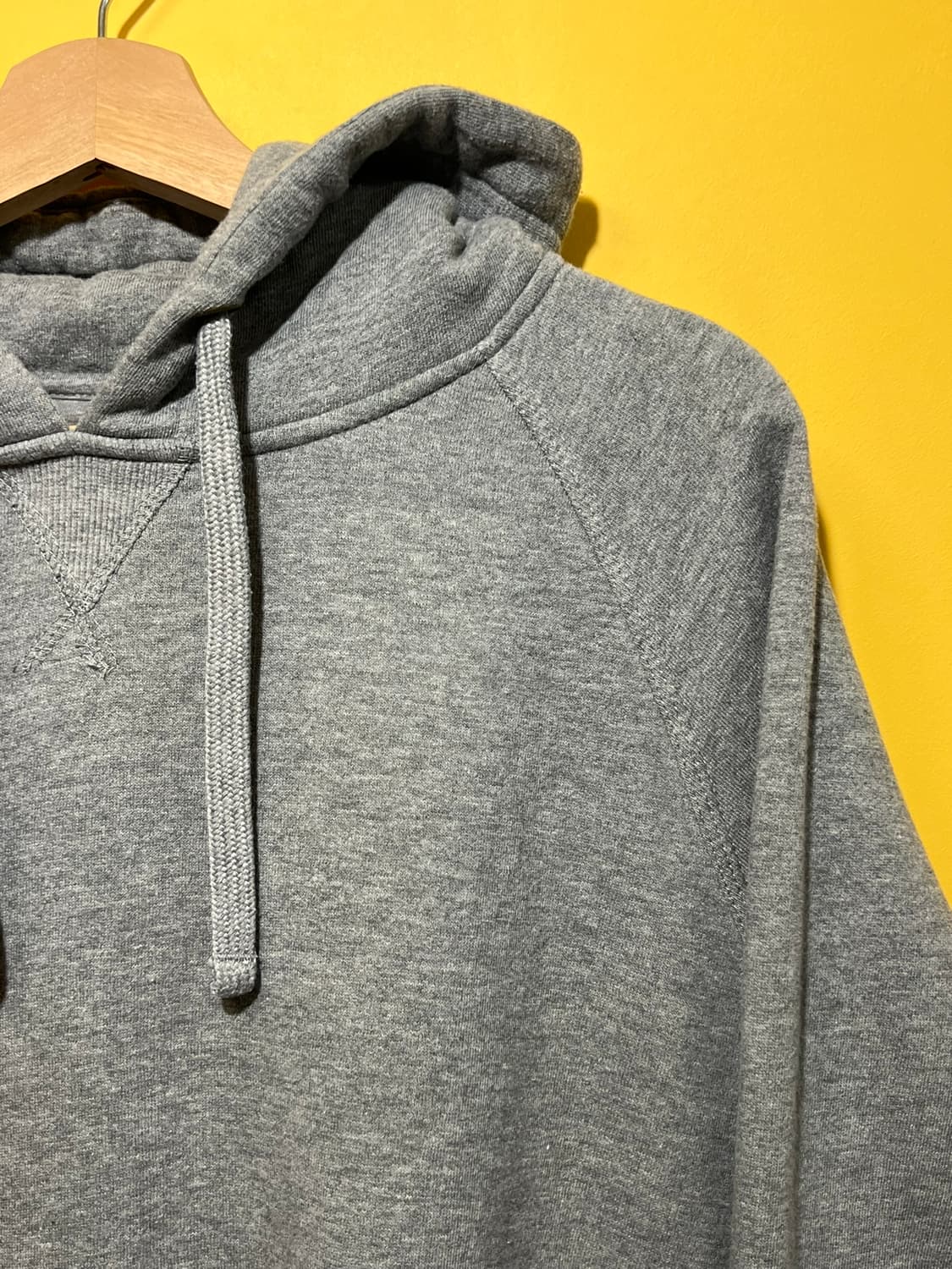 10s [XL] 러셀 프리미엄 플리스 그레이 포켓 후드 상품이미지2