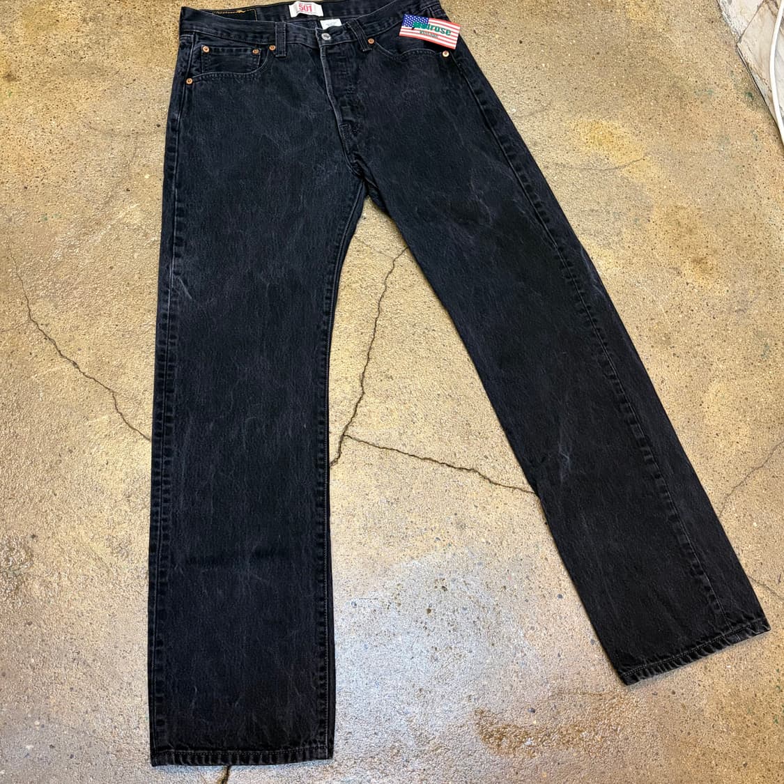 00s 미국 빈티지 리바이스 501 블랙진 청바지 상품이미지2