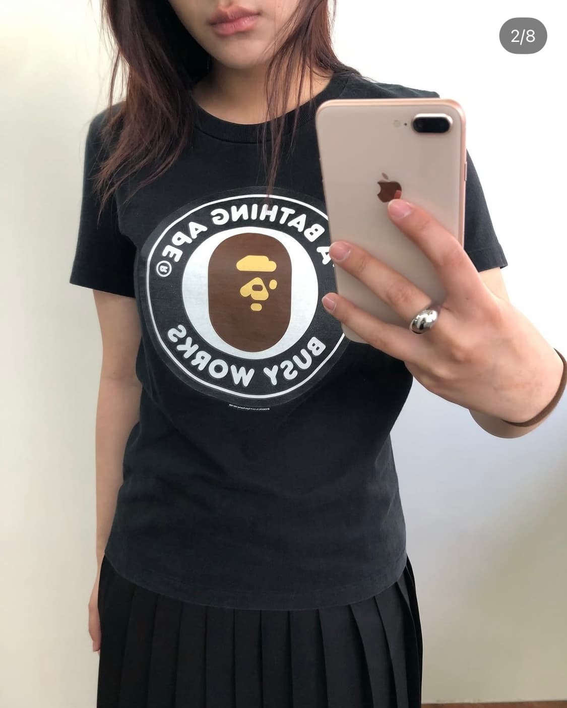 딱붙핏))) 베이프 티셔츠 상품이미지2