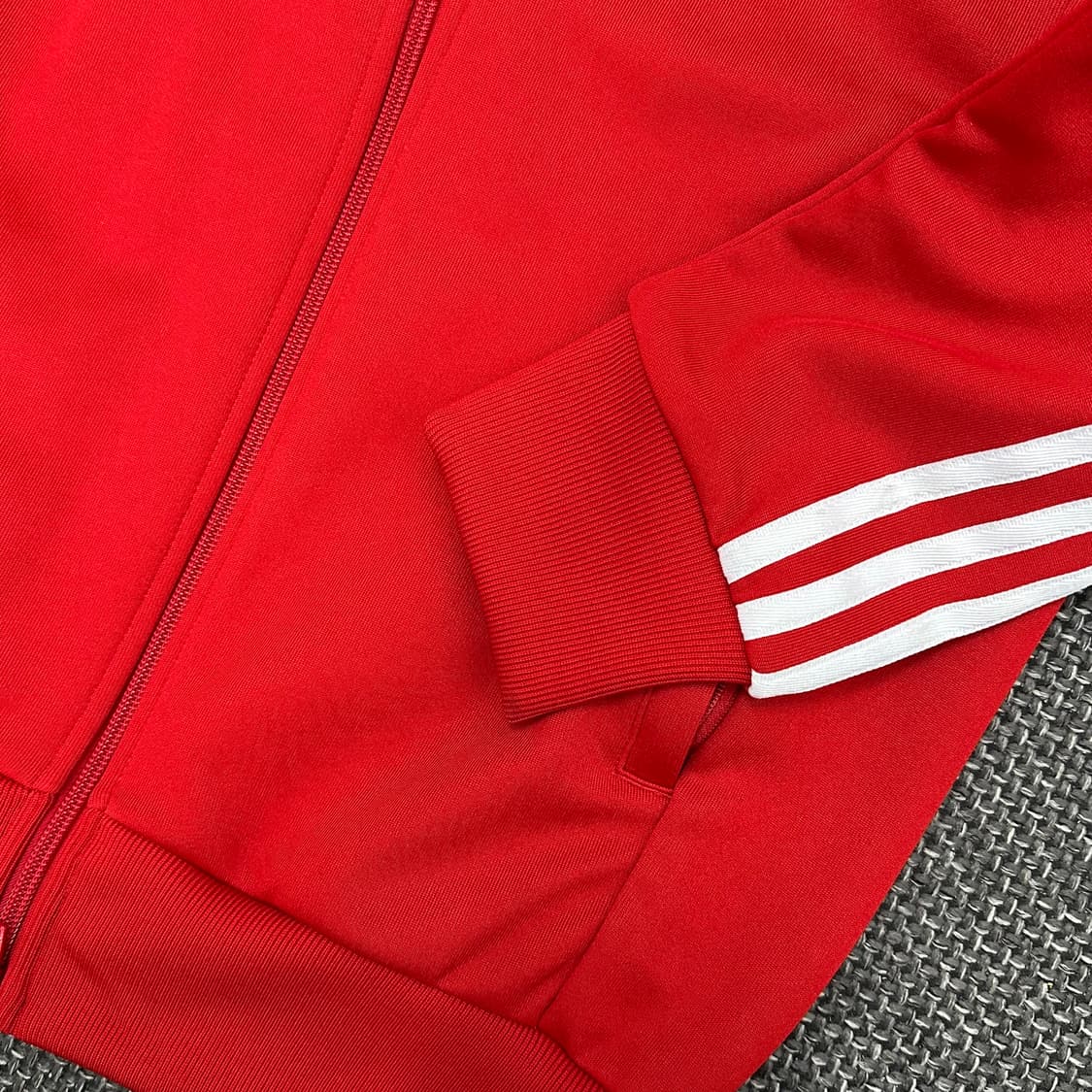 아디다스 신형 슈퍼스타 레드 빈티지 져지 M 상품이미지6