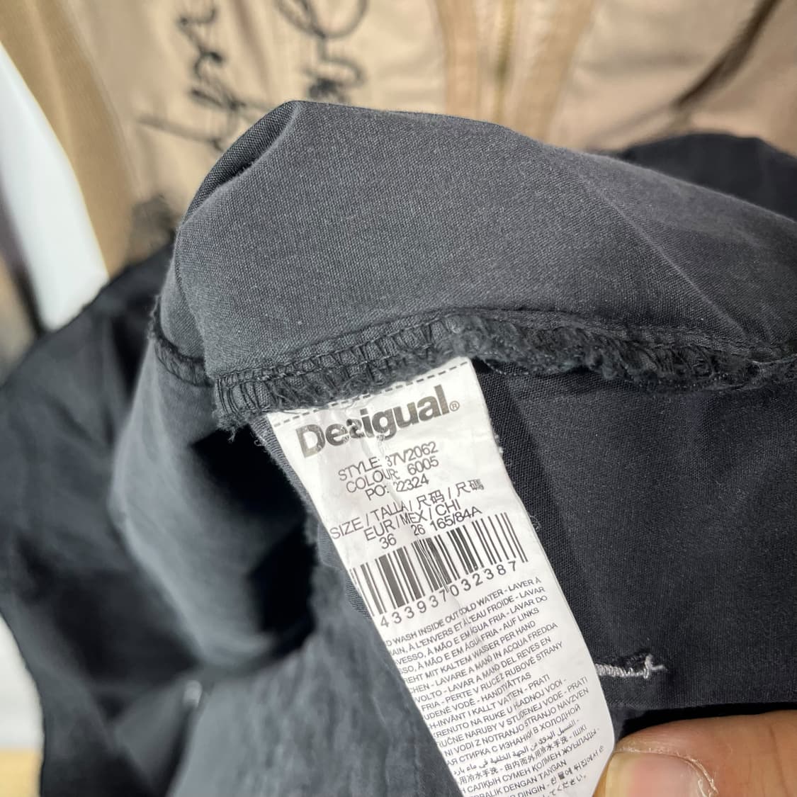 [Desigual] 데시구알 그라데이션 집업 원피스 상품이미지6