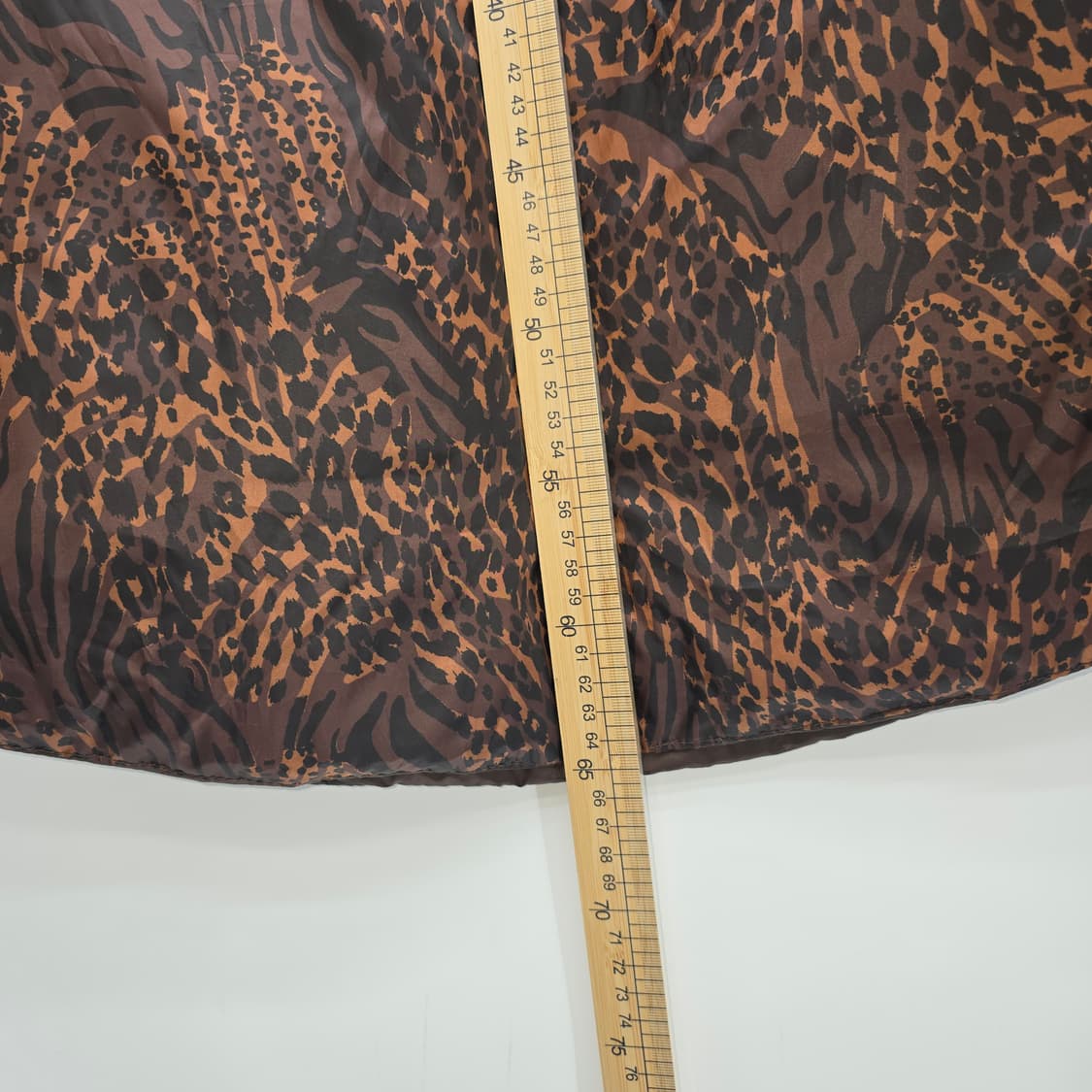 브라운 레오파드 양면 경령 자켓 (거위 솜털) 상품이미지6