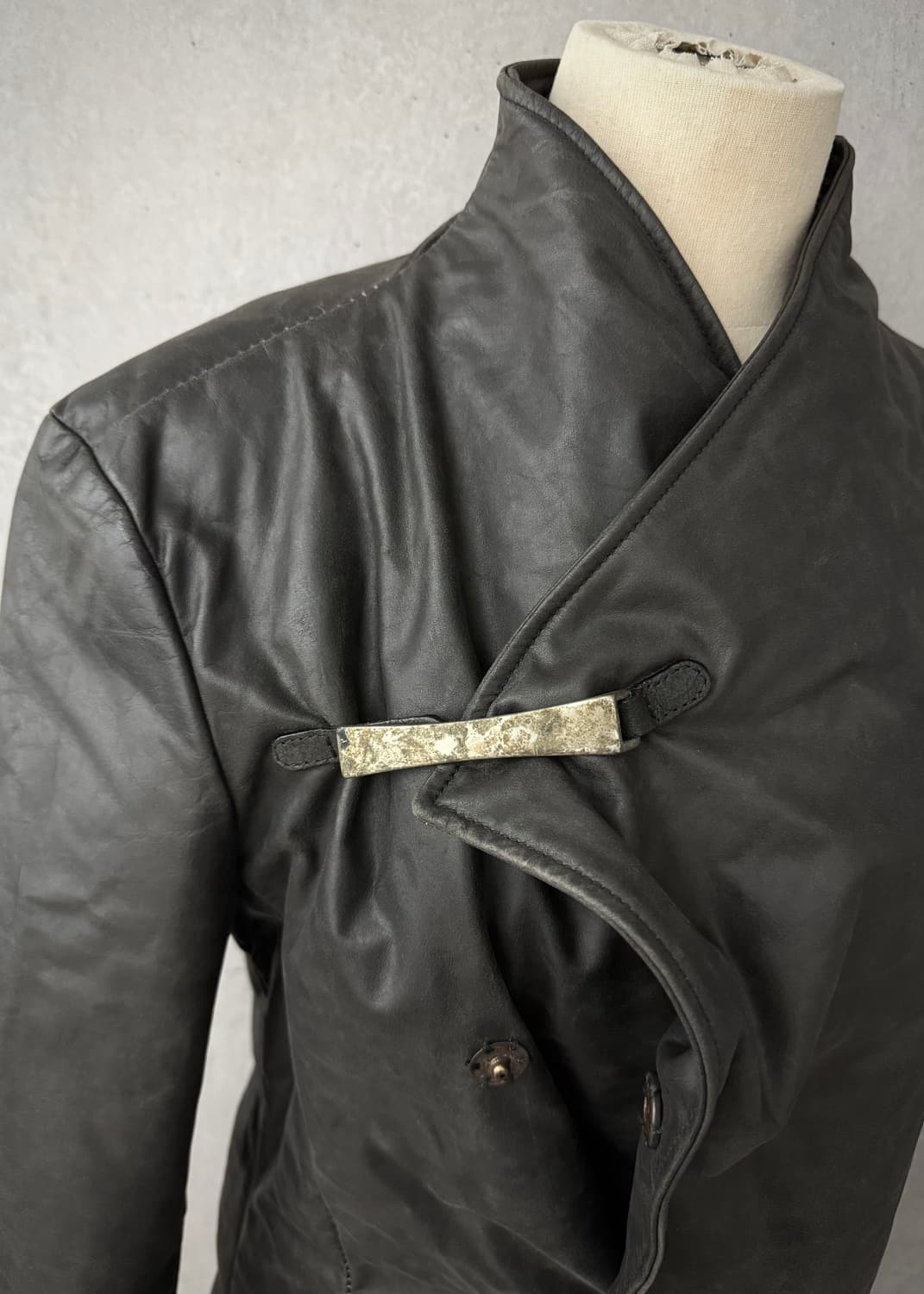 Incarnation calf leather coat 상품이미지4