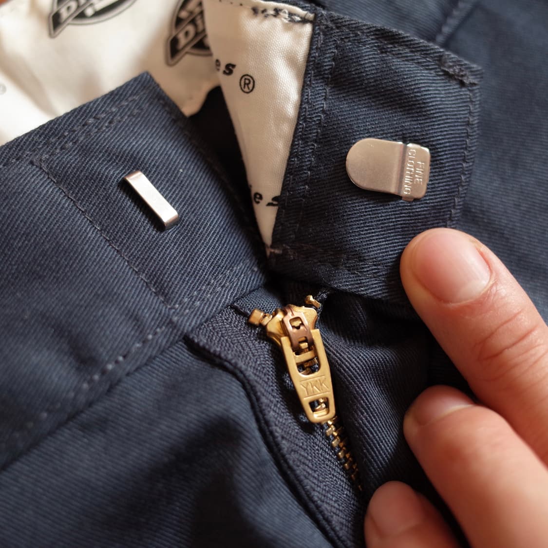 Dickies navy cotton pants 상품이미지4