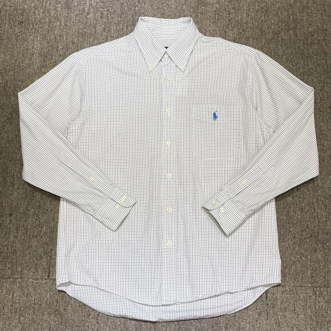 (M) POLO 폴로 랄프로렌 체크 셔츠 상품이미지3