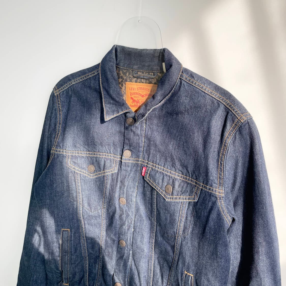 C2 리바이스 패딩 데님 자켓 S사이즈 상품이미지2