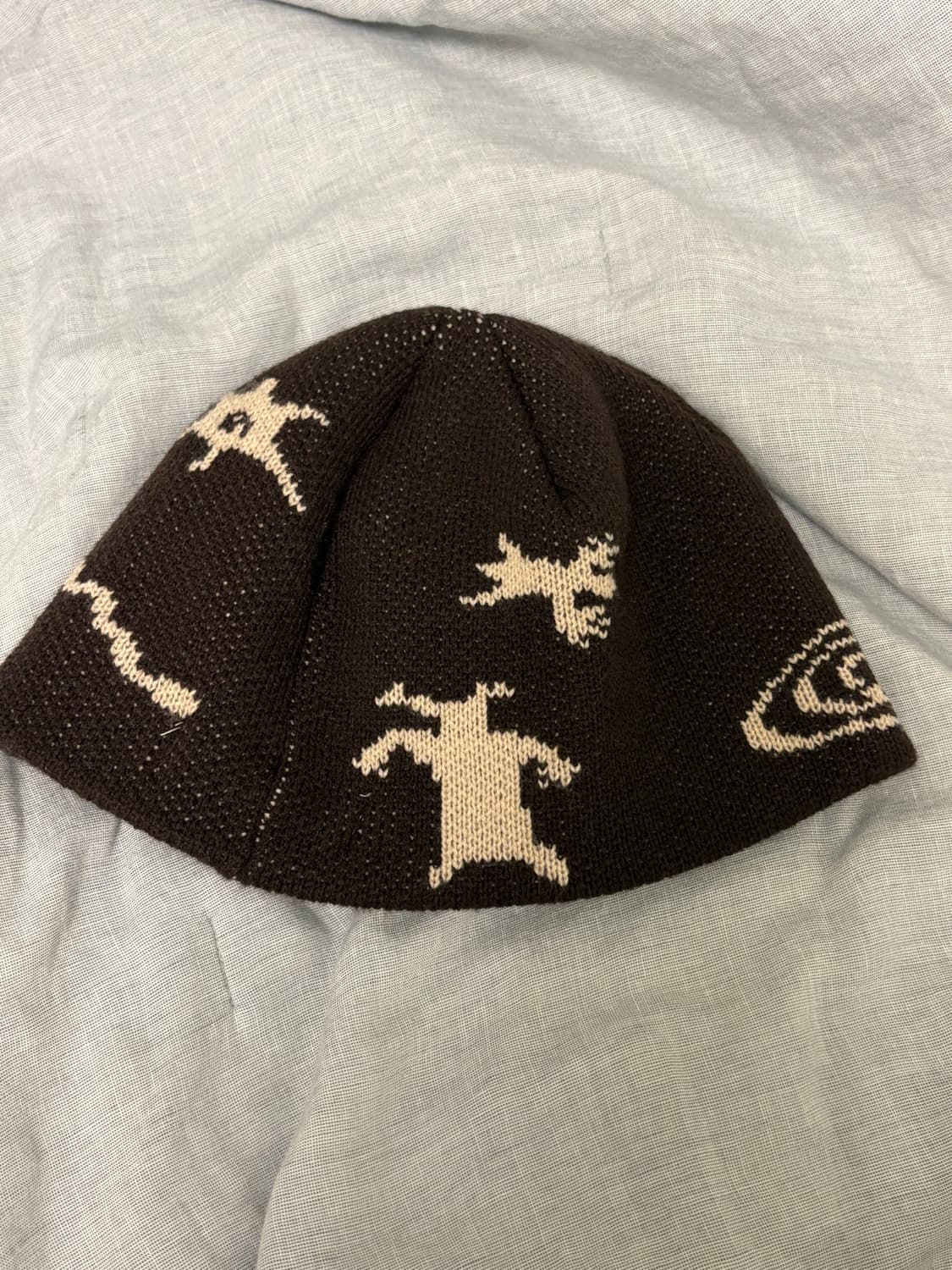 Mascompany fossil beanie brown 상품이미지3