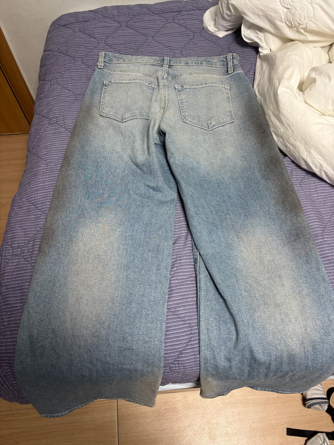 Pool house new york 로우라이즈 터티워싱데님 상품이미지2