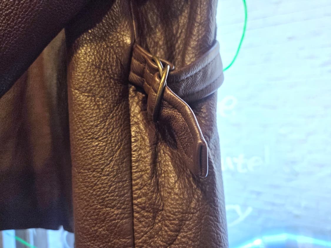 COLEBROOK&CO 그레인레더 싱글라이더자켓 상품이미지3