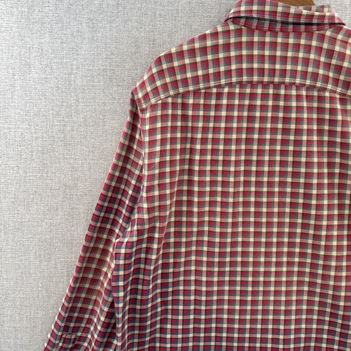 90s RRL 더블알엘 플란넬 체크 셔츠 상품이미지5
