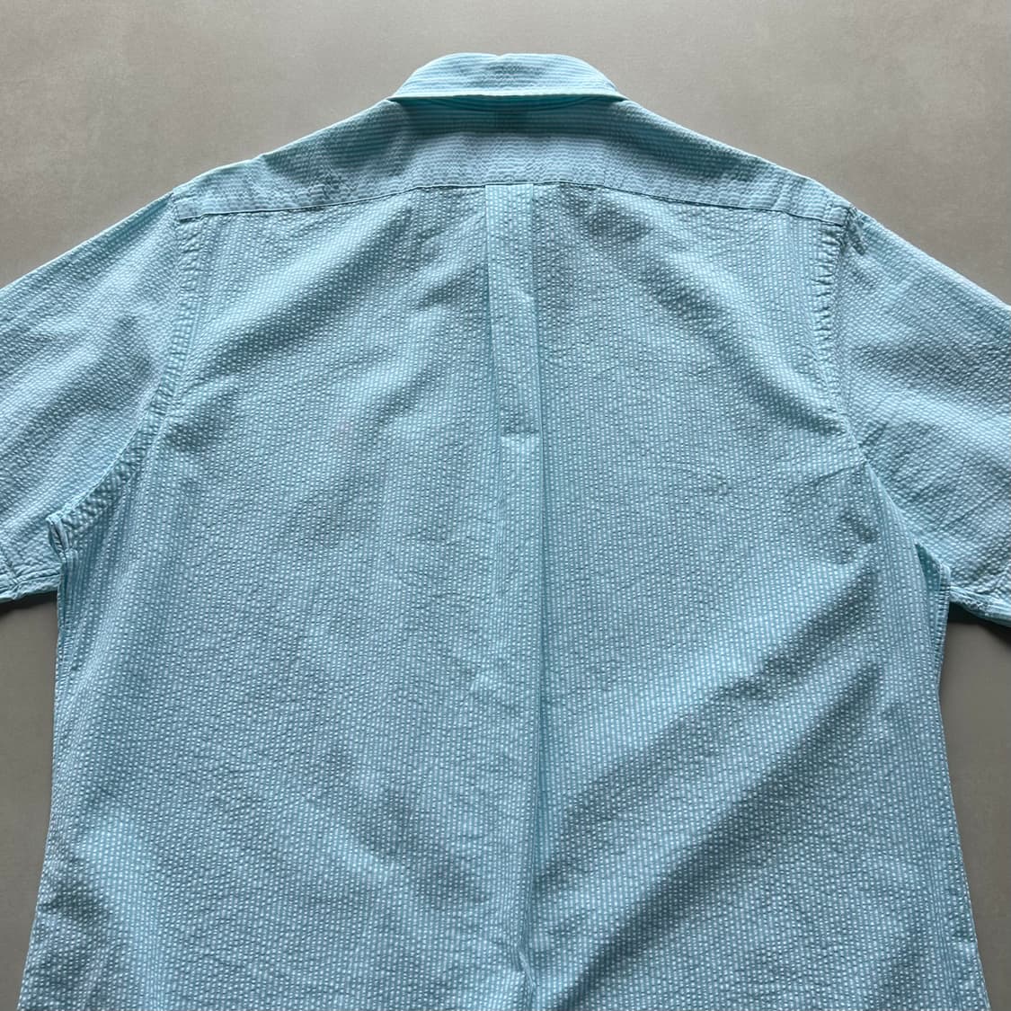 [L-XL]폴로 랄프로렌 시어서커 스트라이프 반팔 셔츠 상품이미지4