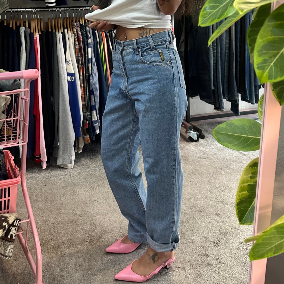 아르마니 아르마니진 연청 데님 팬츠(30) 상품이미지3