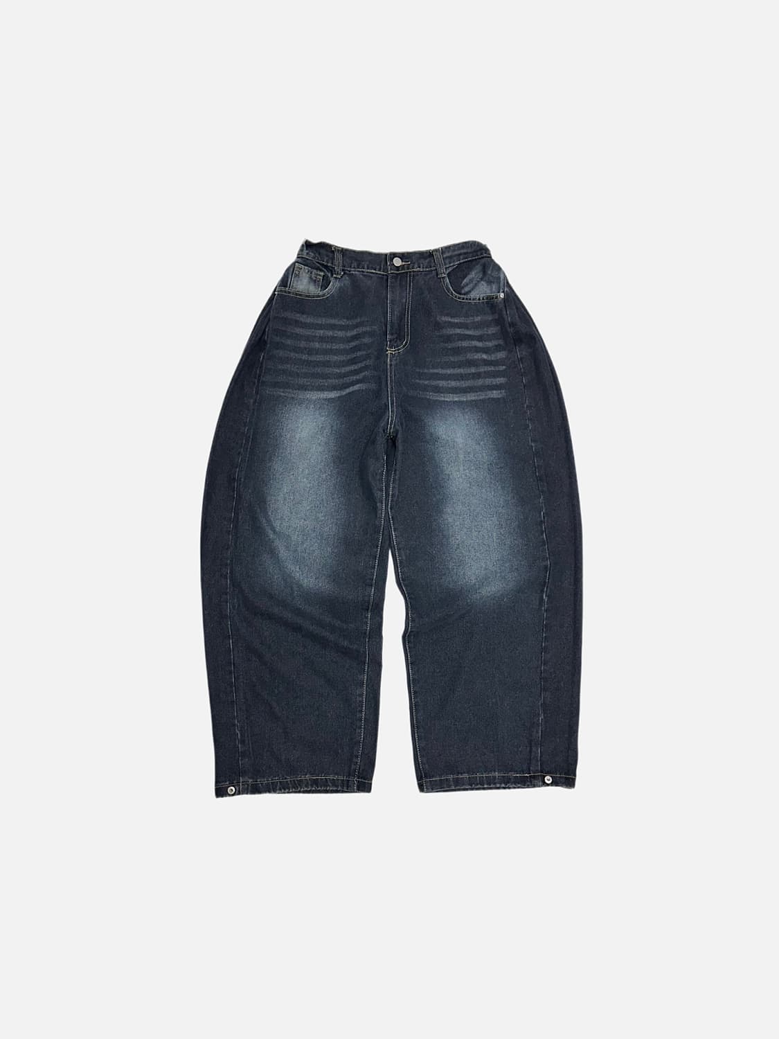 빈티지 워싱 벌룬 데님 팬츠 청바지 상품이미지2