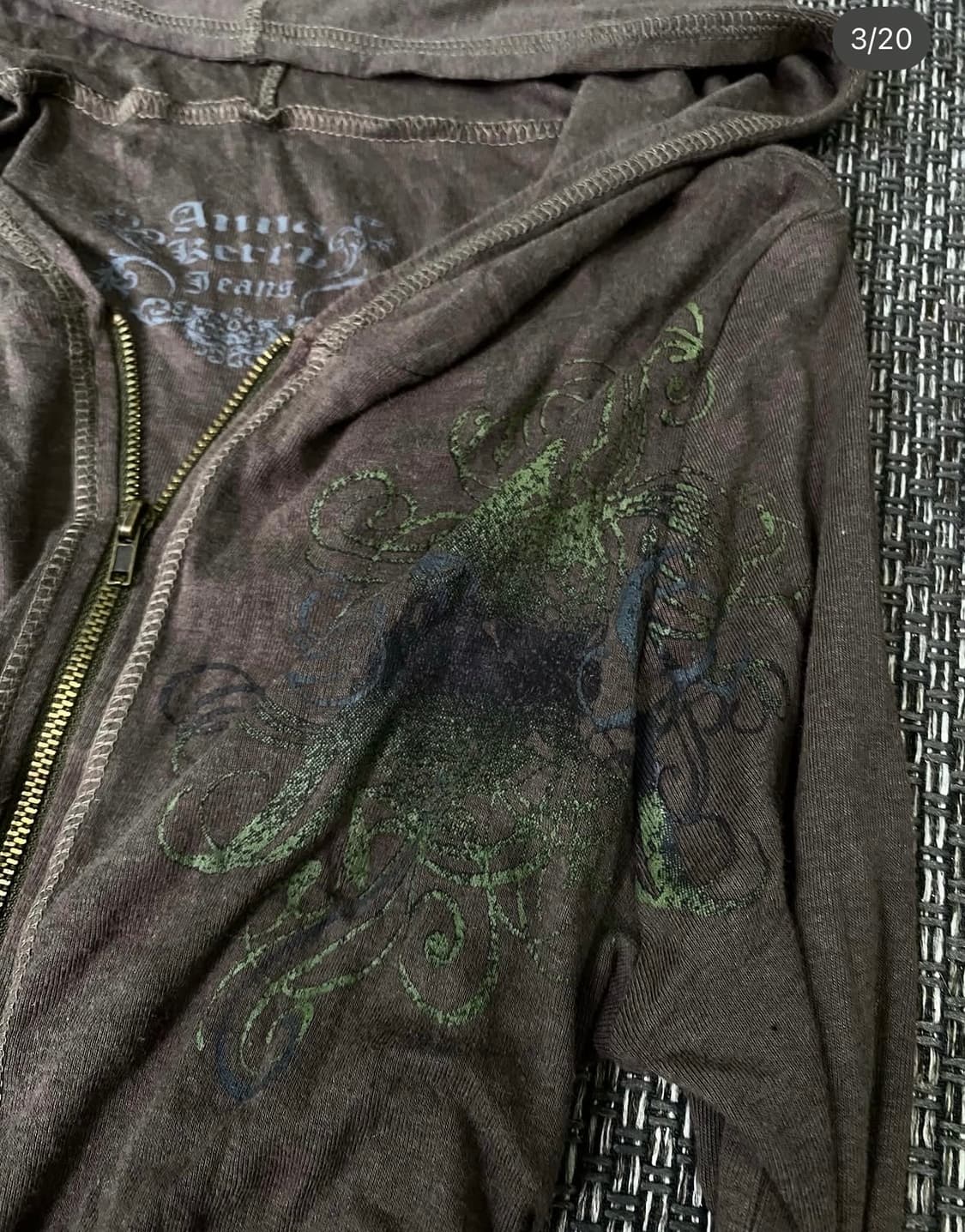 Hoodie:[JPN]2000s Rare Design Print Loos 상품이미지2