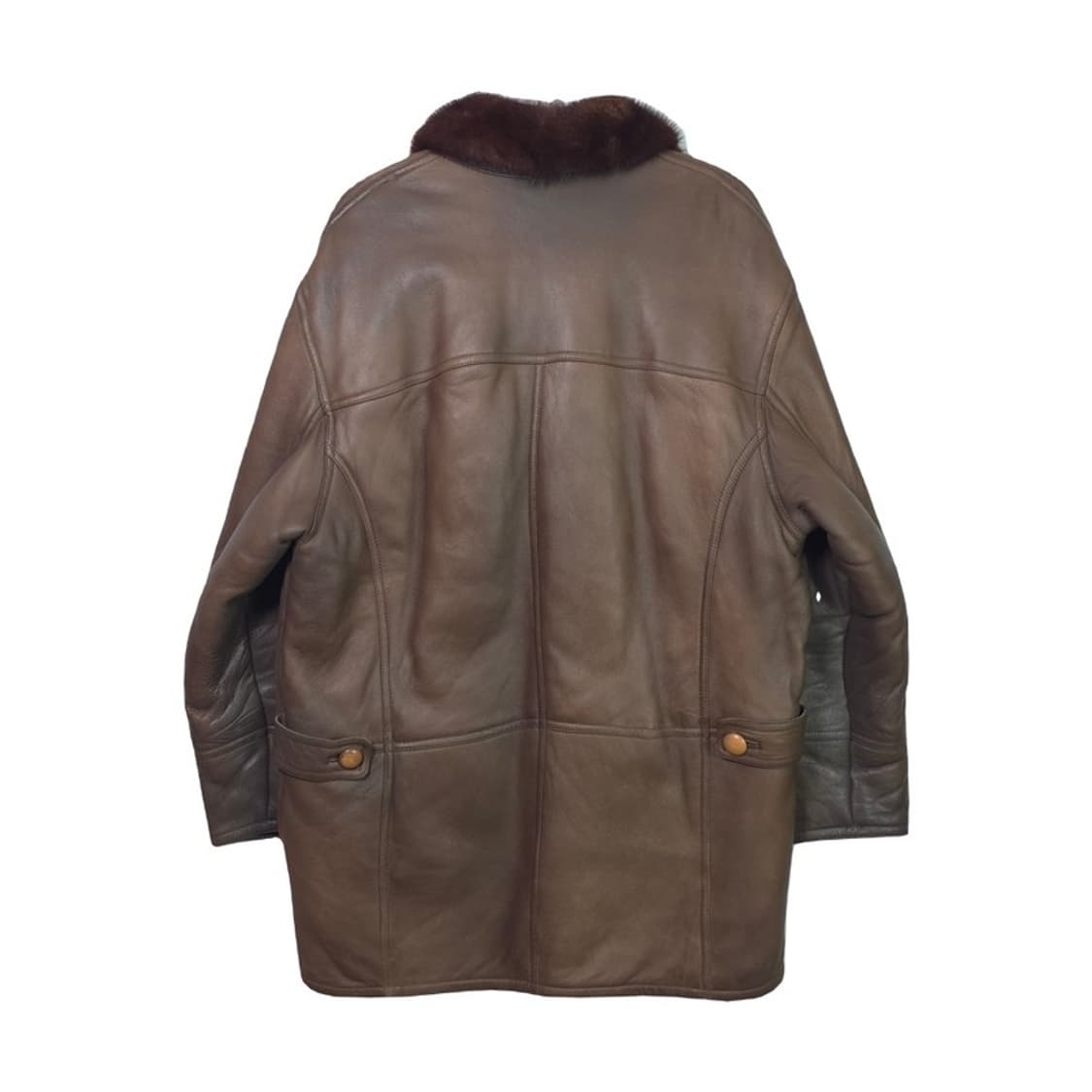 DINNO GALLUCCI 디노갈루치 양가죽 무스탕 코트 XL 상품이미지2