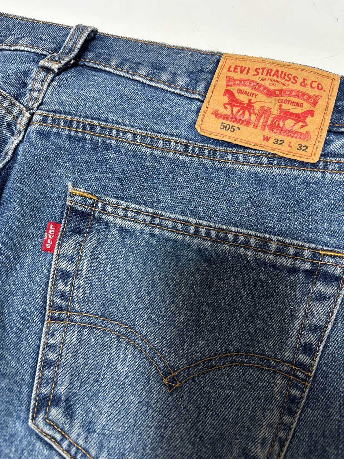 리바이스 505 데님 청바지 상품이미지3