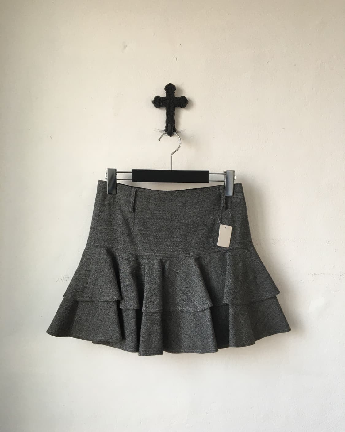 Layer mini skirt 상품이미지1