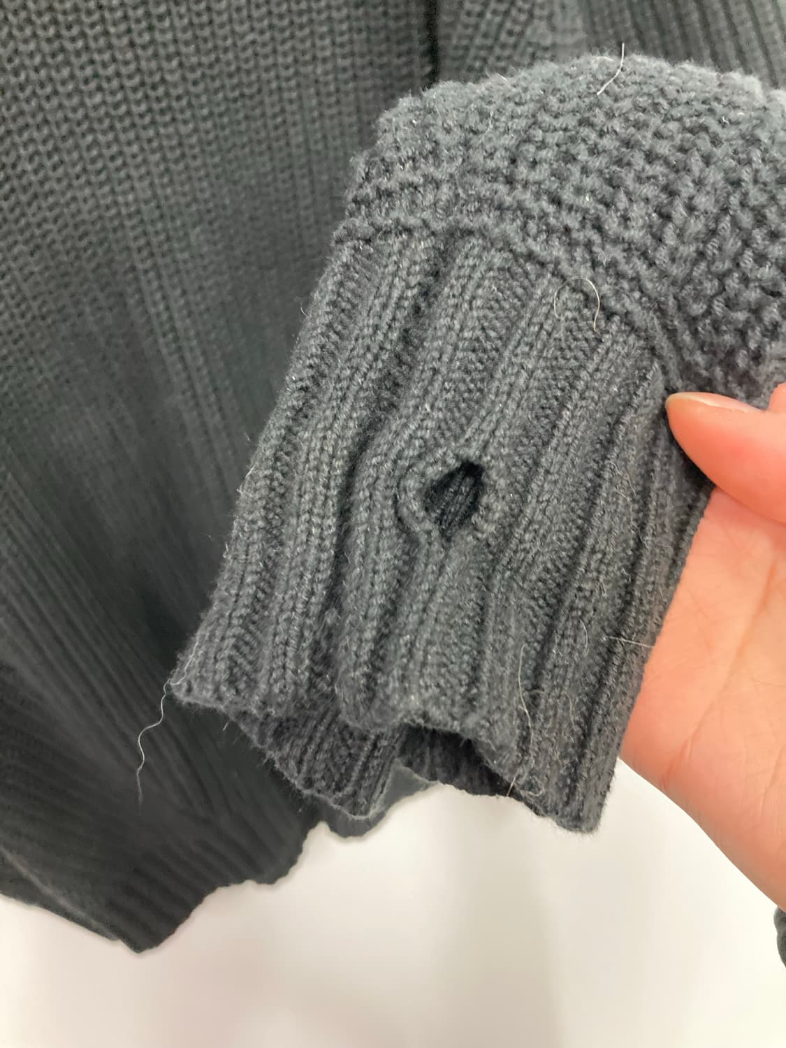 Ilcorso 반집업 니트 상품이미지5