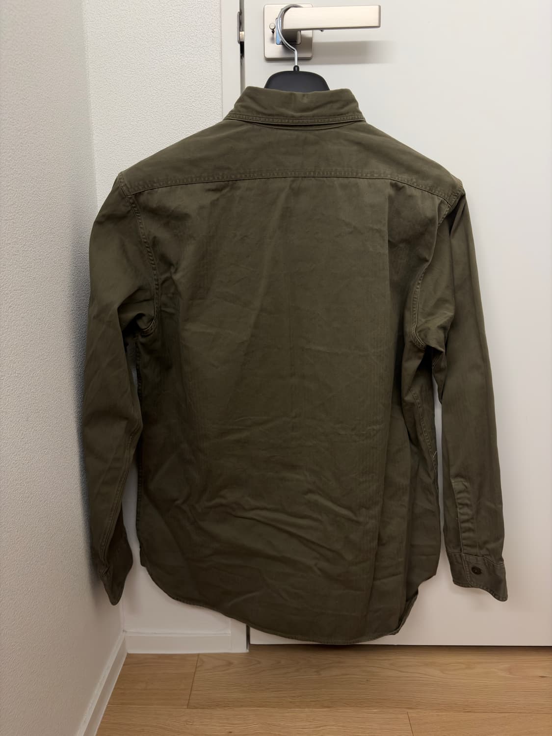 버즈릭슨 헤링본 워크셔츠 올리브 상품이미지2