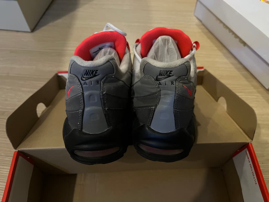 (270) 나이키 에어맥스 95 OG 솔라 레드 2018 상품이미지6