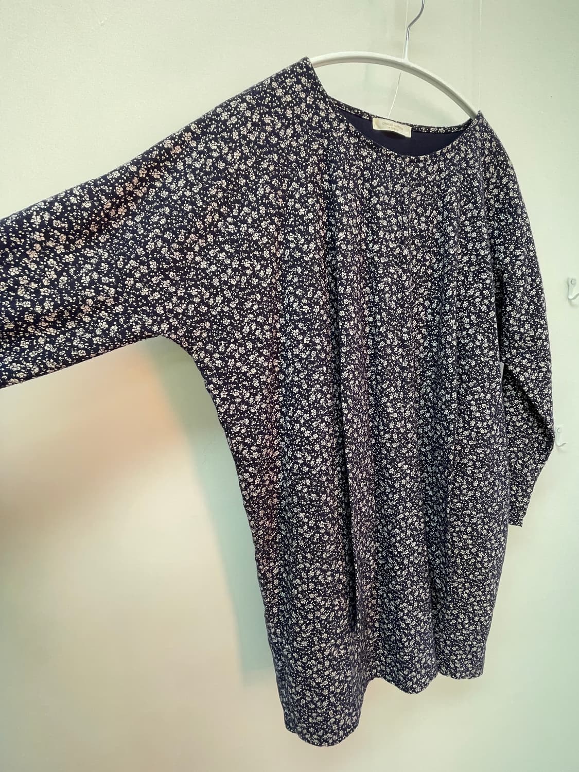 chocol raffine  네이비 잔꽃 패턴 원피스 상품이미지8