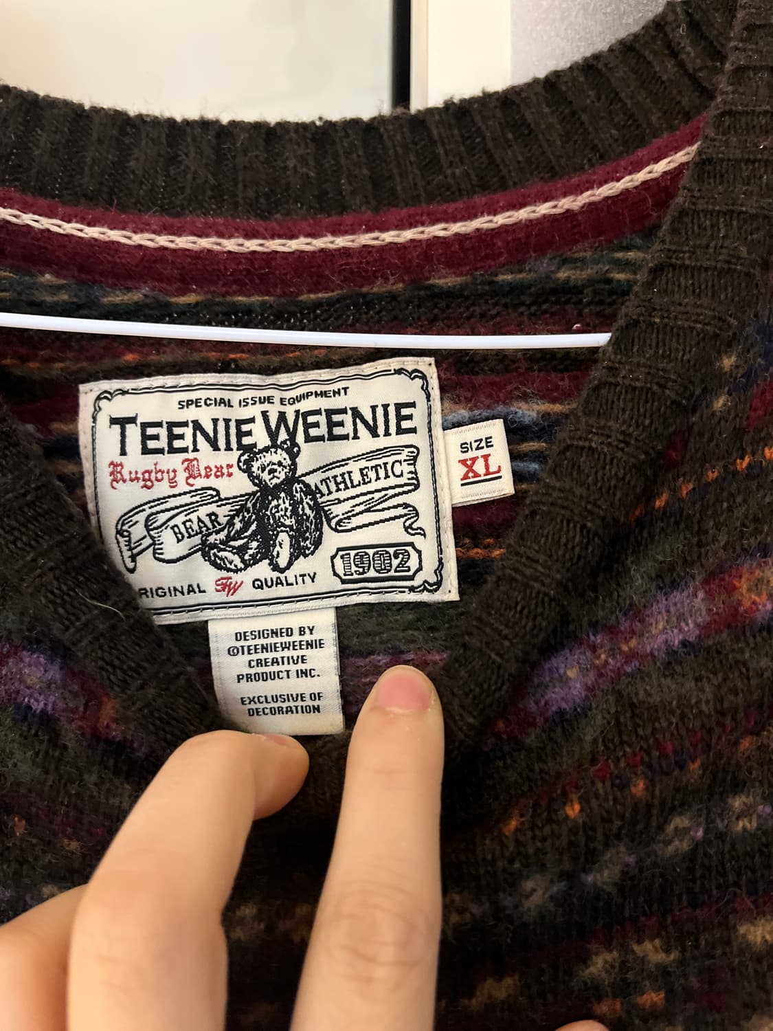 티니위니 빈티지 노르딕 에스닉 니트 상품이미지4