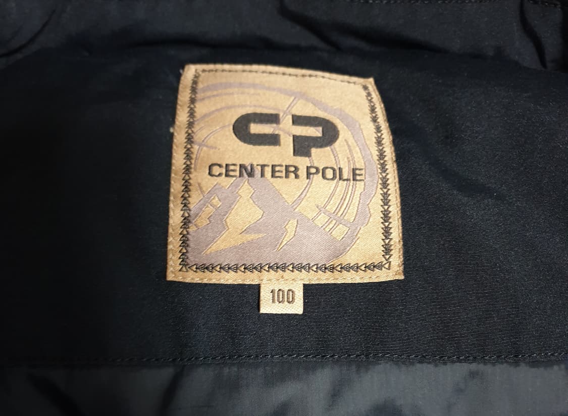 센터폴 거위털 후디 패딩 자켓 블랙 (100) 상품이미지3