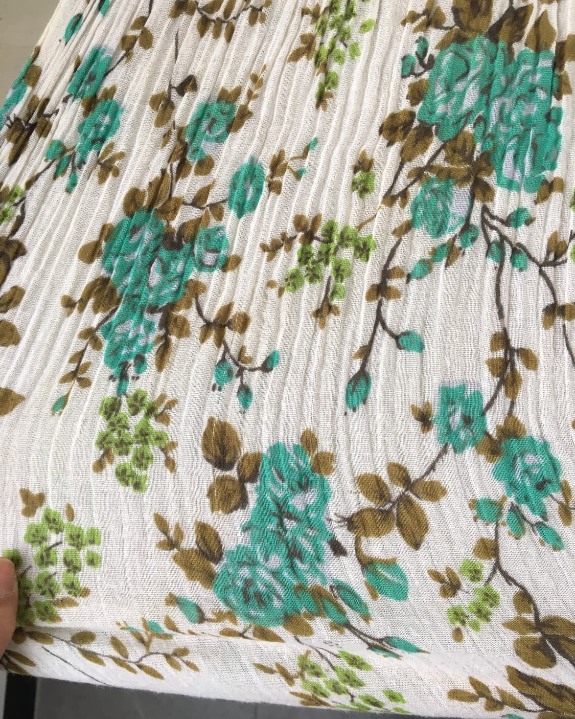  flower pattern scarf 상품이미지3