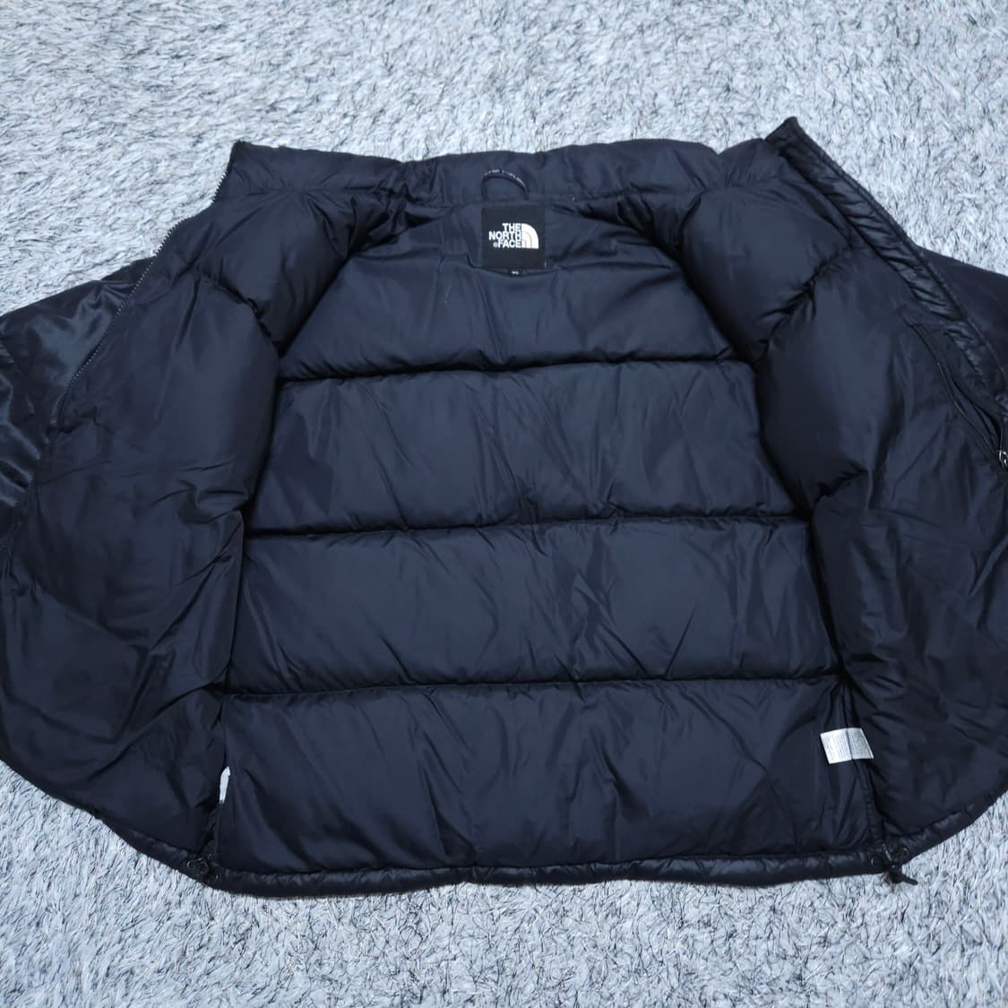 노스페이스) M 남자 블랙 눕시패딩 / 왕눈이샵 상품이미지8