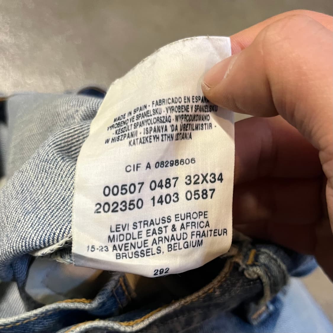 00s Levis507 슬림 부츠컷 (33“) 상품이미지5
