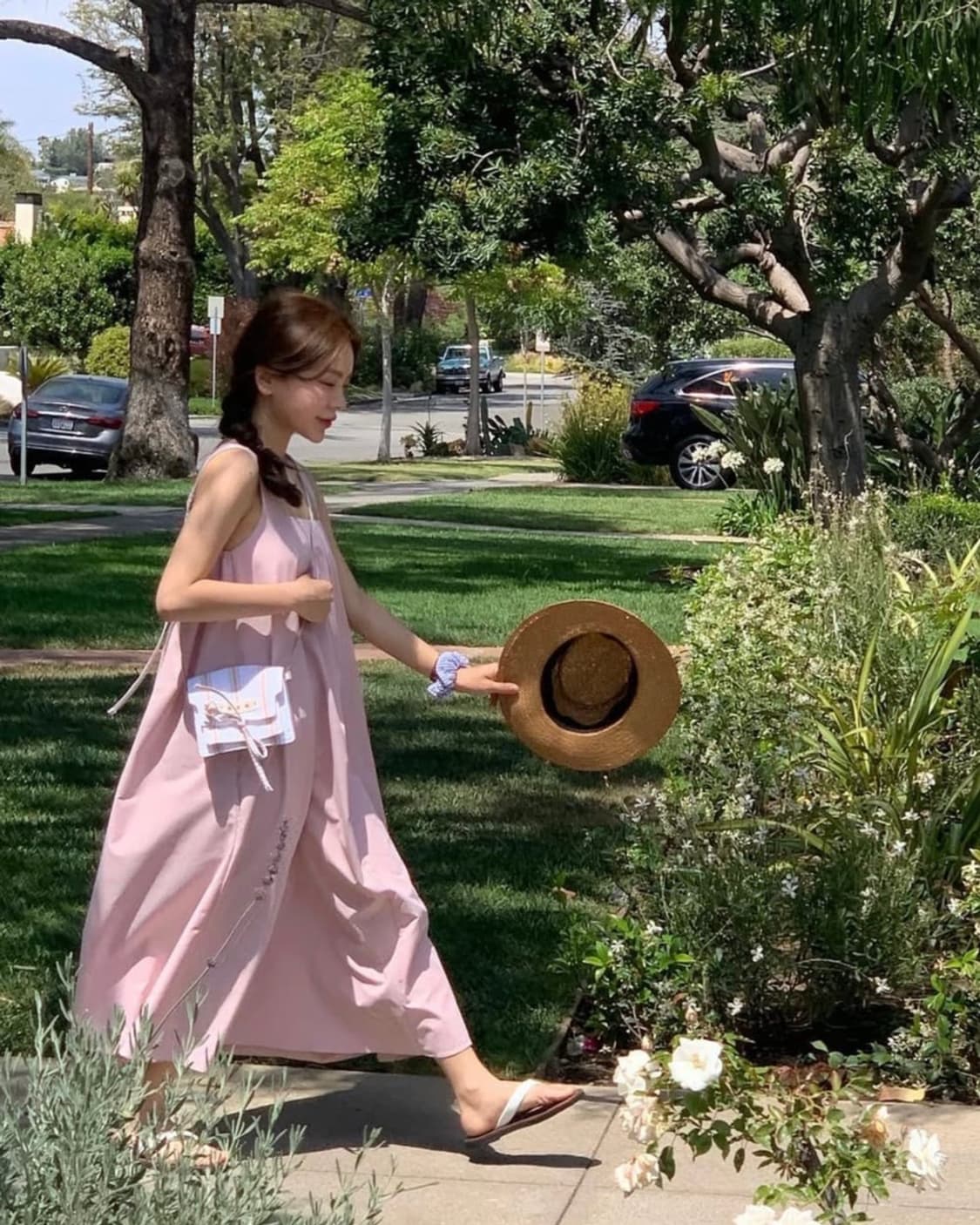 [위드아웃썸머] palms onepiece_pink 상품이미지4