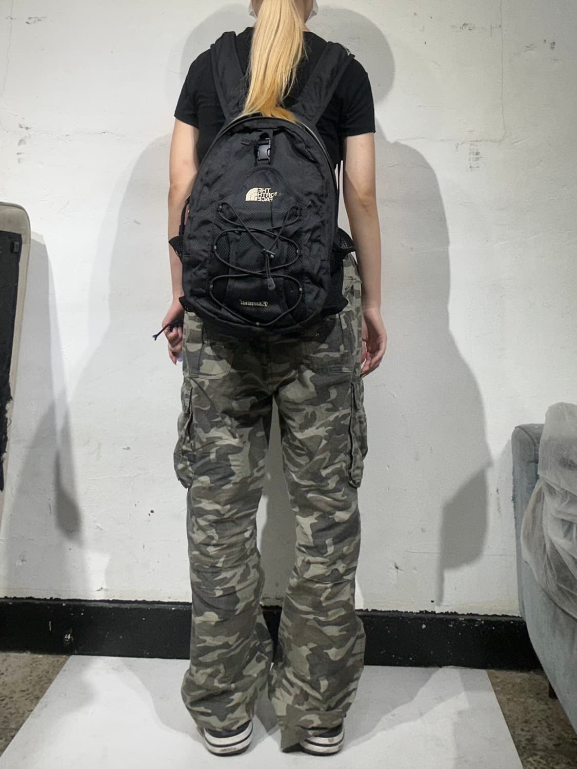 노스페이스 블랙 에센셜 백팩 가방  상품이미지3
