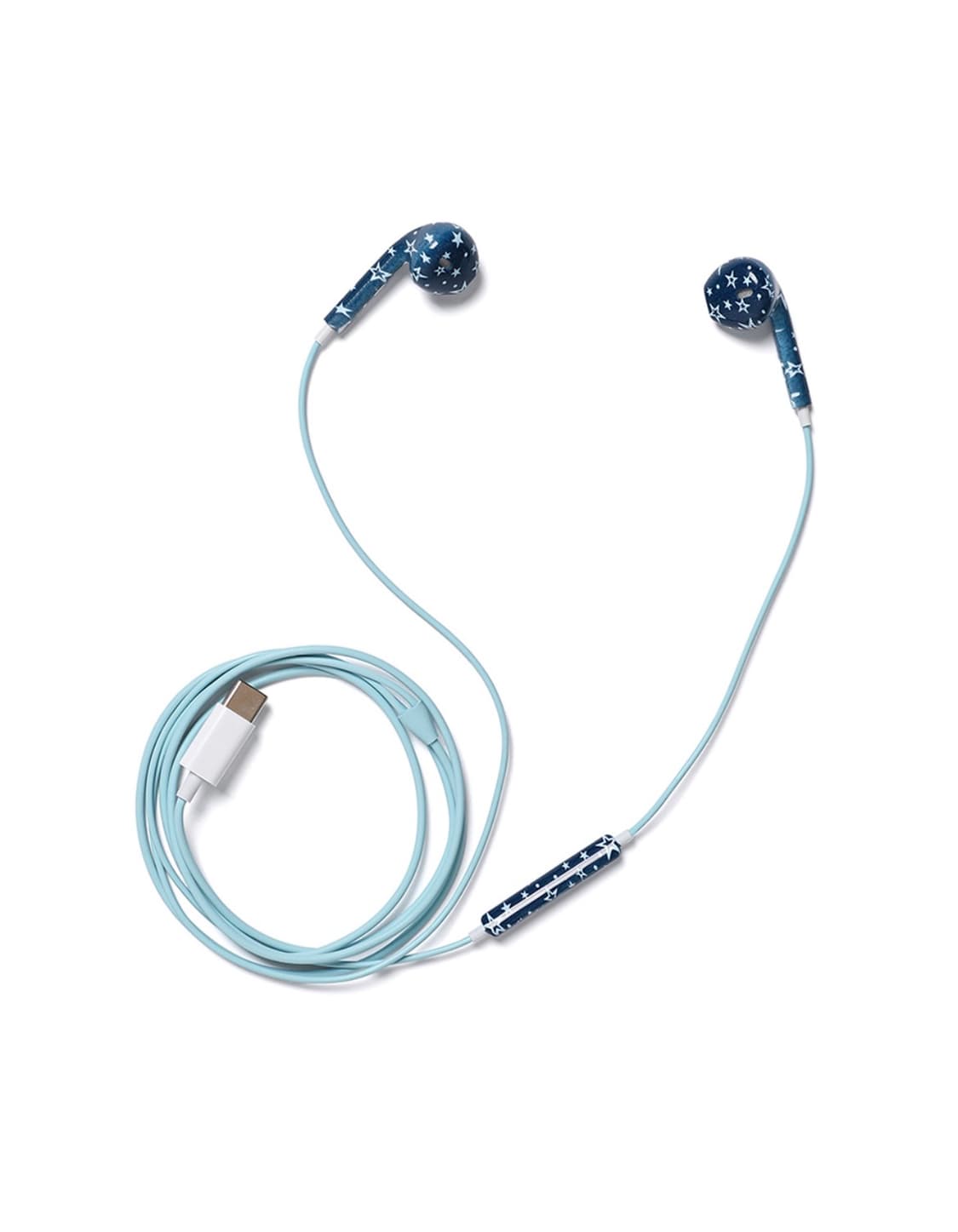 [당일배송] 카비시 규린 스타 와이어드 이어폰 네이비, 카비시 이어폰 상품이미지2