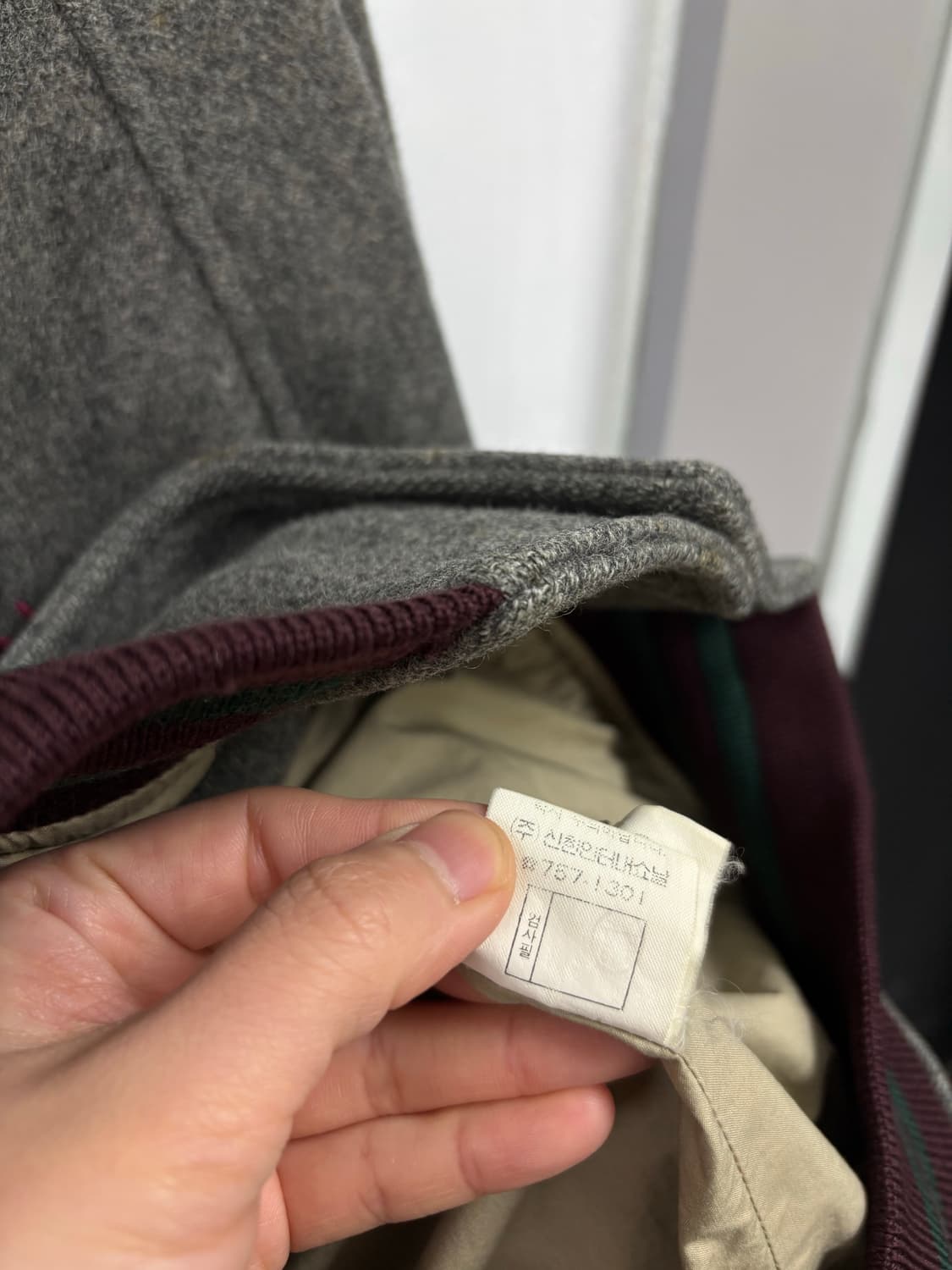 폴로랄프로렌 90s 올드스쿨 모직 바시티 스타디움 자켓 상품이미지7