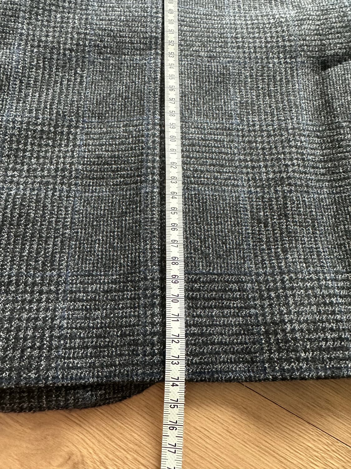 폴로 랄프로렌 글렌체크 모직 자켓 커스텀핏 36s 상품이미지3